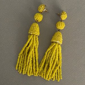 Granita Beaded Tassel Earrings